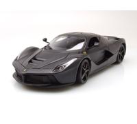 Ferrari LaFerrari 2014 Matt Schwarz Modellauto 1:18 Bburago Die-Cast Metall