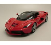 MODELLINO AUTO STATICO DIECAST FERRARI LAFERRARI 2013 ROSSO MODELLISMO 1/18