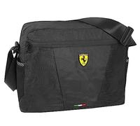 FERRARI Messanger, Bagagli-Borsa a Tracolla Unisex-Bambini, Nero, Taglia Unica