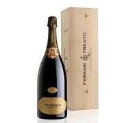 FERRARI Perlè Brut MAGNUM F.lli Lunelli in cassa di legno