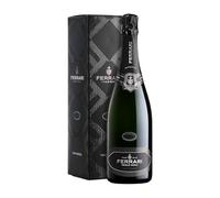 Ferrari Perlè Nero Riserva Trentodoc con Astuccio | Spumante Ferrari Perlé Nero Pinot Nero Millesimato | Bottiglia da 750ml