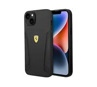 Custodia in pelle Ferrari nera per iPhone 14 Plus