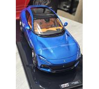 FERRARI PUROSANGUE 2022 BLU CORSA 1:18 POLISTIL 18FE02022-HC CON TECA