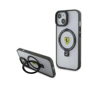 CG Mobile Ferrari FEHMP15MUSCAH - Custodia rigida per iPhone 15 Plus/14 Plus da 6,7", colore: Trasparente