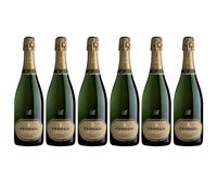 Ferrari Riserva Lunelli 2016 Trentodoc | Spumante Ferrari Riserva 2016 | Confezione di 6 Bottiglie da 750ml