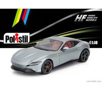 FERRARI - Roma 2019 Grigio Titanio 1/18 di POLISTIL 18FE02042-WB