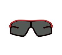 Ferrari Scuderia Uomo FZ6010U 514/87 Occhiali da sole Iniettato Rosso Grigio Geometrica Normale