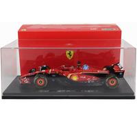 1/18 BURAGO - FERRARI - F1 SF-24 TEAM SCUDERIA FERRARI 18-16821-L-IMOLA-SHOWCAS