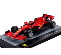 Ferrari SF1000 Charles Leclerc F1 2020 - Scala 1:43 Edicola con vetrina