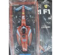 FERRARI SF24 2024 MIAMI CHARLES LECLERC -LE GRANDI FERRARI F1 N.64 -SCALA 1:24-