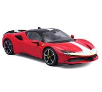 FERRARI SF90 Stradale assetto Fiorano - red / white - Bburago 1:18