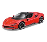 1:24 BURAGO Ferrari Sf90 Hybrid Stradale 2019 Red BU26028R
