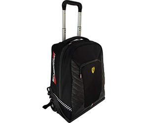 FERRARI Zaino Organizzato Trolley Premium Scuderia Nero