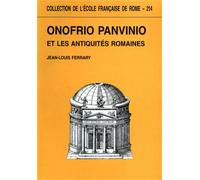 Ferrary,Jean-Louis. - Onofrio Panvinio et les antiquités romaines.