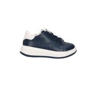 Ferre' Sneakers Junior in Ecopelle Con Lacci e Cerniera - BLUBIA (Blue/Bianco)
