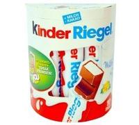 Kinder Maxi, 10 Barrette Ripiene al Latte, Ricoperte di Finissimo Cioccolato Puro Cacao, Senza Glutine, Confezione da 210 gr