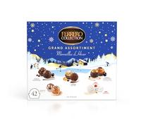 Ferrero Collection Grand Assortment - 42 Specialità Assortite al Cioccolato, Racchiuse in una Elegante Scatola Natalizia, Idea Regalo Natale, Compleanno e Anniversario, Confezione da 440 gr
