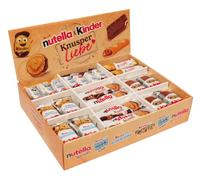 Ferrero Display Biscotti - 75 pezzi in 6 varietà con Kinder Cards, Nutella Biscuits, Kinder Happy Hippo, Nutella B-Ready & Kinder Kinderini, 2 kg
