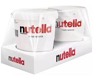 Ferrero, Doppio Secchio Extra Large 2 x 3 kg per Nutella - Formato Food Service - Secchiello 3kg - New Package