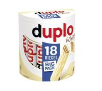 Ferrero Duplo White Big Pack con 18 Barrette al Cioccolato Bianco con Wafer Incartate Singolarmente 327,6g