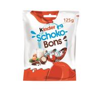 Ferrero Kinder Schoko Bons Ovetto al Cioccolato Ripieno di Crema al Latte e Nocciole Senza Glutine 125g