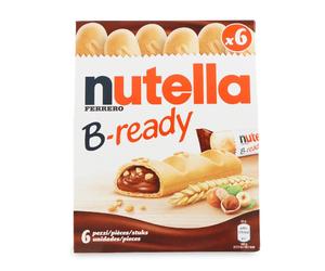 Ferrero Nutella B-Ready 132 g - 16 Confezioni - Snack Wafer con Nutella