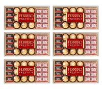 Ferrero Prestige Praline di Cioccolato Confezione Regalo con Praline di Cioccolato 246 g Contiene Mon Chéri, Ferrero Rocher e Caffè tascabile 21 Pezzi