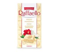 Ferrero, Raffaello Tavoletta di Cioccolato al Cocco e Mandorla 90 g - Novita Confetteria