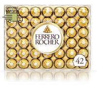 Ferrero Rocher - 42 Specialità Al Cioccolato Al Latte E Nocciola, Racchiuse