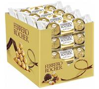 Ferrero Rocher Cubo Espositore con 16 Confezioni da 3 Praline di Cioccolato Ciascuno 37g T3x16