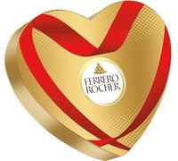 Ferrero Rocher Cuore 162,5g con 13 Praline - Scatola a forma di Cuore - Regalo San Valentino