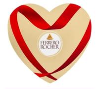 Ferrero Rocher Cuore Praline in Confezione a Cuore da 100 g, Idea Regalo Romantica, Confezione da 2