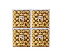 Ferrero Rocher Hazelnut & Milk Chocolate - Palline da pasticceria T24, confezione da 24 (4 confezioni)