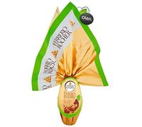 Ferrero Rocher PASQUA D'ORO Uovo di Cioccolato al Latte con Nocciole e 3 Praline all'Interno 212g con Portachiavi CAIYA® (Pasqua 2024)
