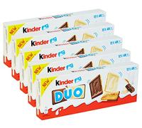Ferrero Special - Kinder Duo Biscotto Ricoperto di Cioccolato a Latte e Bianco [5 Confezioni da 150 g] - Novita 2022