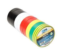 Ferrestock 1 FSKTPV003 Confezione da 10 pezzi di nastro isolante in PVC multicolore