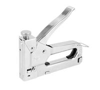 Ferrestock FSKGR500 Cucitrice professionale con corpo in acciaio cromato, graffette tipo 530 da 6 a 16 mm, vite di regolazione e sistema di sostituzione rapida