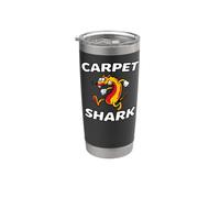 Ferret Owner Carpet Shark Retro Cartoon Weasel Bicchiere termico in acciaio inox doppia parete