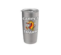 Ferret Owner Carpet Shark Retro Cartoon Weasel Bicchiere termico in acciaio inox doppia parete