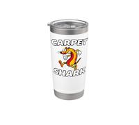 Ferret Owner Carpet Shark Retro Cartoon Weasel Bicchiere termico in acciaio inox doppia parete