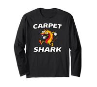 Ferret Owner Carpet Shark Retro Cartoon Weasel Maglia a Manica