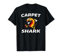 Ferret Owner Carpet Shark Retro Cartoon Weasel Maglietta