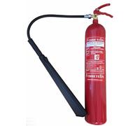 Ferretelix® Estintore CO2 5 Kg con Supporto - Alta Efficacia Senza Residui - Certificato Direttiva 2014/68/EU G