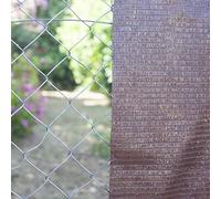 Ferretelix® Rete Frangivista da Giardino Marrone 1,5 MT x 30 MT | Copertura Ombreggiante 95% | Ideale per Recinzioni, Recinti, Balconi e Spazi Esterni
