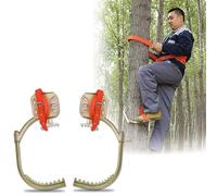 Ferri da arrampicata per rampicanti, strumento speciale per arrampicata su alberi, strumento per arrampicata ispessito, per caccia, osservazione, raccolta di frutta e cocco, facile da maneggiare