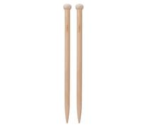 Ferri da Maglia Dritti, 1 Paio di Ferri da Maglia in Legno Uncinetto Ferri da Maglia Strumento per Tessitura a Mano Set di Ferri da Maglia Principianti Uncinetto Spesso per (Una