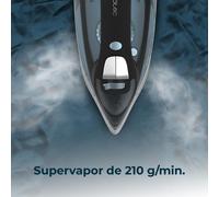 Cecotec Ferro Da Stiro a Vapore Ironhero 2600 Force. 2600 W, Tecnologia Power Steam, Colpo di Vapore 210 g/min, Suola Turbo Slide, Sistema Antigoccia, Cyclo Clean, Filtro Anticalcare