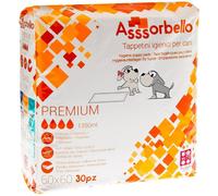 Tappetini igienici Premium Ferribiella: 60x60 cm - 30 pezzi