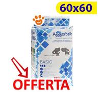 300 TRAVERSE 60x90 TAPPETINI IGIENICI ASSORBENTI PER CANI CANE FERRIBIELLA CANE