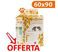 Ferribiella Dog Assorbello (60x90cm) PREMIUM Tappetini Igienici Assorbenti - Confezione Da 30 Tappetini - CONFEZIONE RISPARMIO